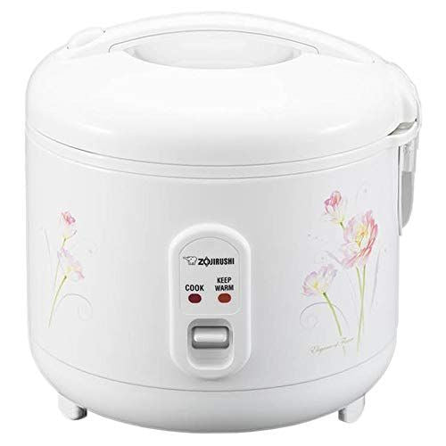 Zojirushi NS-RPC10FJ Rice Cooker and Warmer, 5.5-Cup 5.5-Cup, Tulip