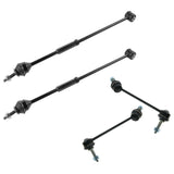 TRQ Rear Steering & Suspension Kit Sway Bar Stabilizer Link Tie Rod Compatibl...