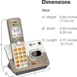 AT&T EL52313 3-Handset Cordless Phone with Answering System & Extra-large Bac...