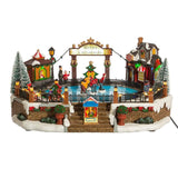 Kurt S. Adler JEL1308 Christmas Village, Multi-Colored