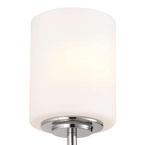Kichler Wall Sconce 1Lt, Polished Nickel 1 Light