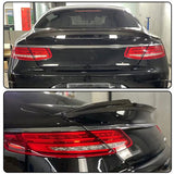 MCARCAR KIT W217 Carbon Fiber Trunk Spoiler for Mercedes-Benz S-Class S63 S65...