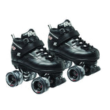 Sure Grip Rock GT50 Black Roller Skates - Unisex Indoor Skates for Men & Wome...