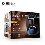 Keurig K-Elite Single-Serve K-Cup Pod Coffee 12 oz. Brew Size, Brushed Slate