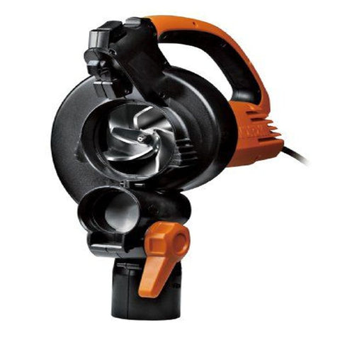 WORX WG509 12 Amp TRIVAC 3-in-1 Electric Leaf Blower with All WG509, Black