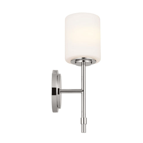 Kichler Wall Sconce 1Lt, Polished Nickel 1 Light
