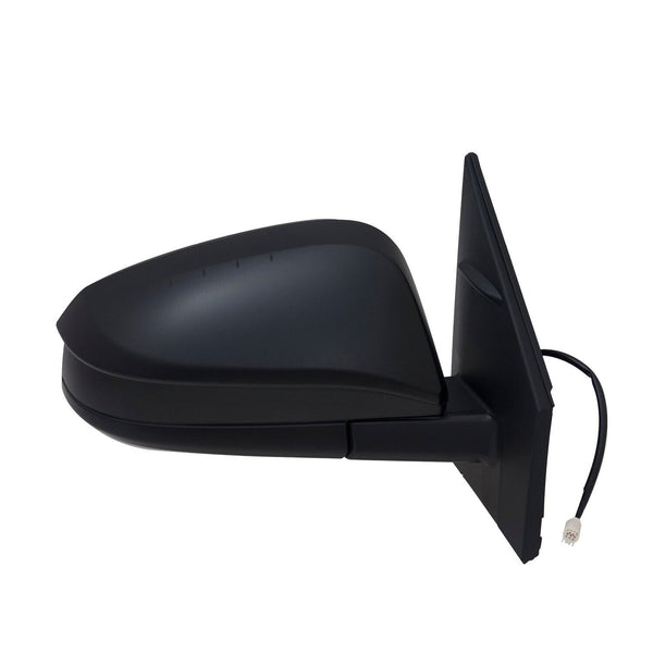 Fit System Passenger Side Mirror for Toyota RAV4, Textured Black, Foldaway, P...