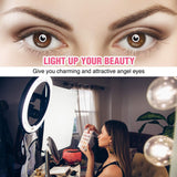 Ring Light 18 Inch LED Ringlight Kit with 73 inch Tripod Stand with Phone Hol...