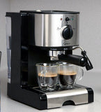 Capresso 116.04 Pump Espresso and Cappuccino Machine EC100, 46 oz, Black