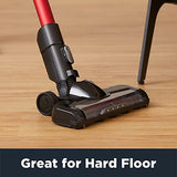 EUREKA Vacuum Cleaner Cordless Stick Convenient Cleaner, Red, Black