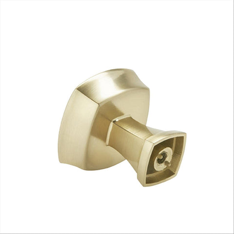 Amerock Stature 1-1/4 in (32 mm) Length Golden Champagne Cabinet Knob - 10 Pack