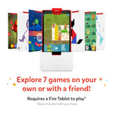 Osmo-Genius Starter Kit for Fire Tablet + Family Game Night-7 Educational Lea...