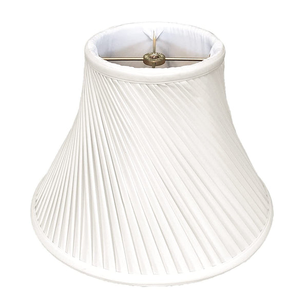 Royal Designs "Twisted Pleat Basic Lamp Shade, White, 7"" x 16"" x 12""" (BS-...