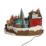 Kurt S. Adler JEL1308 Christmas Village, Multi-Colored