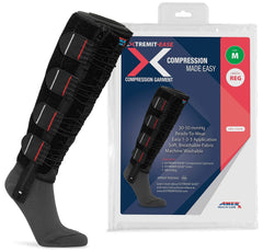 Compression Garment 30-50 mmHg Lower Leg Compression Wrap - Ideal for Mild to...