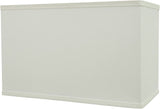 Aspen Creative 36005A, Transitional Rectangular Hardback Shaped Construction ...