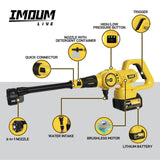Brushless Cordless Pressure Washer,970-PSI Electric Pressure Washer with 6-in...