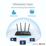 ASUS AX3000 WiFi 6 Router (RT-AX57) - Dual Band Gigabit Wireless Internet Rou...