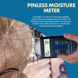 BW Dual Depth - Pinless Moisture Meter - Moisture Detector for Floor Inspecti...