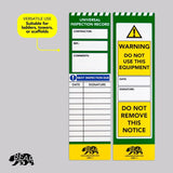 BearTOOLS Universal Inspection Record Kit Generic Multi-application Compact D...
