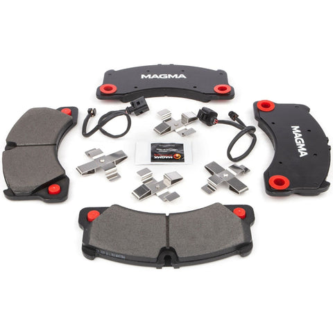 MAGMA Premium PMD1349M Semi-Metallic Brake Pads, Front