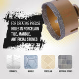Calidad Diamond Core Drill Bit - Vacuum Brazed Diamond Hole Saw - High-Precis...