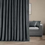 HPD Half Price Drapes Signature Velvet Thermal Blackout Curtains for Living R...