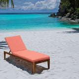 Tommy Bahama Chaise Cushion, 23" X 75" X 2.5", Bamboo Bay Mango
