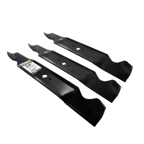 MaxPower 561541B 3 Blade Set for 54 in. Cut MTD, Cub Cadet, Troy-Bilt Mowers,...