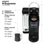 Keurig® K-Supreme Single Serve K-Cup Pod Coffee Maker, K-Supreme, Black