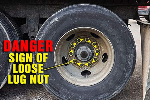 AME INTL Checkmate Loose Wheel Nut Indicator - 19MM Yellow