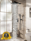 Gabrylly Shower System, 10 Inches Rain Shower Heads with Handheld Spray Combo...