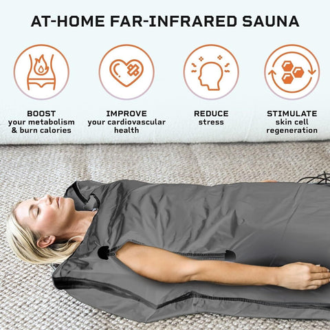 LifePro Infrared Sauna Blanket - Personal Sauna for Detox, Tension, and Relax...