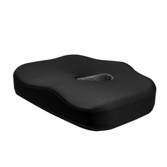 Type S Smoothing Premium Comfort Memory Foam Seat Cushion - Ergonomic Back Pa...