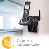 AT&T CL82319 DECT 6.0 3-Handset Cordless Phone for Home with Answering Machin...