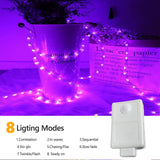 100ft LED Rope Lights Outdoor, 720 LED Connectable and Flexible Tube Lights w...