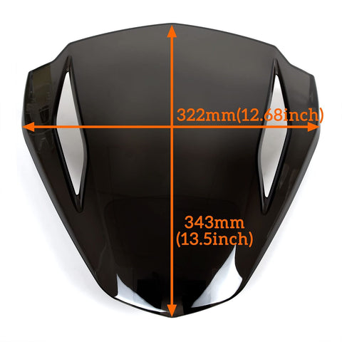 SAUTVS Tinted Gauge Support for Spyder F3 F3-S 2015-2024, Smoked Gauge Spoile...