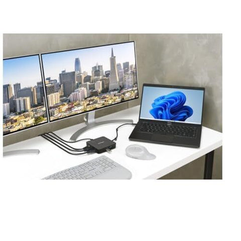 Kensington MD120U4 USB4 Hub, Dual Display 4K @120hz, Single 8K @60hz, Black