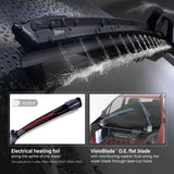 Valeo 178511 Silencio Visioblade Windshield Wiper Blade Set Compatible with S...