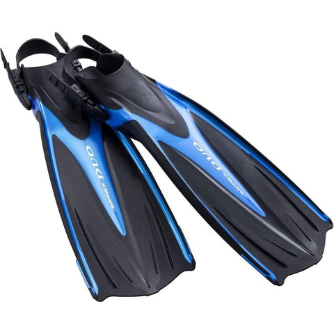 TUSA SF-0102 Imprex Duo Scuba Diving Fins, Small, Fishtail Blue