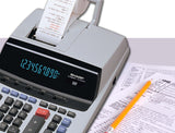 Sharp 12-Digit Print Calculator Desktop Size Adding Machine, Perfect for Ever...