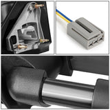 DNA Motoring TWM-002-T111-BK-R Powered Towing Mirror Right/Passenger Compatib...