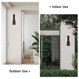 LamQee Modern Outdoor Wall Lights for House LED Integrated, Aluminum Outdoor ...