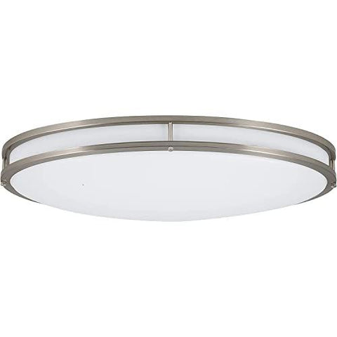 DESIGNERS FOUNTAIN 24 inch Brushed Nickel Oval 40 24 inches,