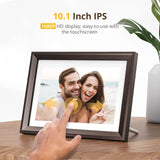 Dragon Touch Digital Picture Frame WiFi 10 inch IPS Touch Screen Digital Phot...