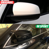 M Style Replacement Rear View Mirror Cap Cover for 2007-2013 BMW X5 E70 X6 E7...