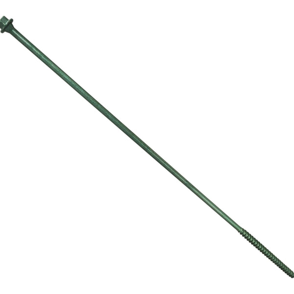 014973266615 Hex Head Timber Green Screws, 5/16 x 14, Piece-30 5/16" x 14" 30