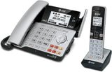 AT&T TL86103 2-Line Corded/Cordless for Small Business with Silver/black