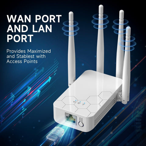 Powerful WiFi Extender Signal Booster Repeater