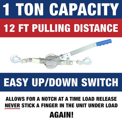 AMERICAN POWER PULL CORP 144 Power Pull, 1-Ton Pack of 1